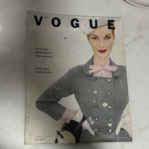 Vintage Vogue Magazine Cover